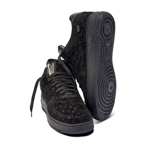 Louis Vuitton Louis Vuitton X Nike Air Force 1 Black