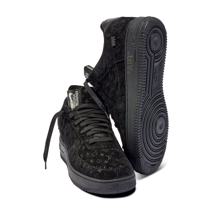 Louis Vuitton Louis Vuitton X Nike Air Force 1 Black