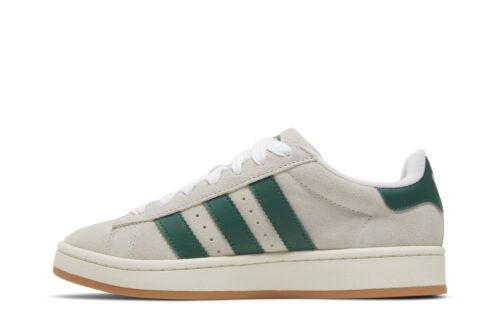 Adidas Campus 00s Crystal White Dark Green