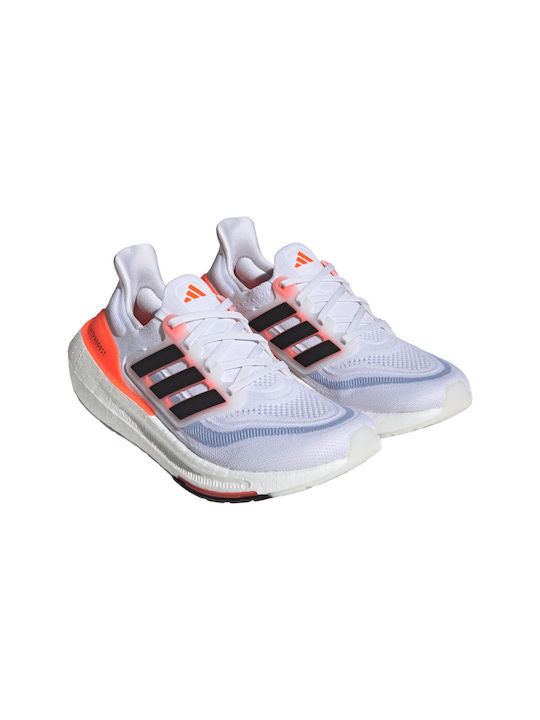 Adidas Ultraboost Light White Solar Red