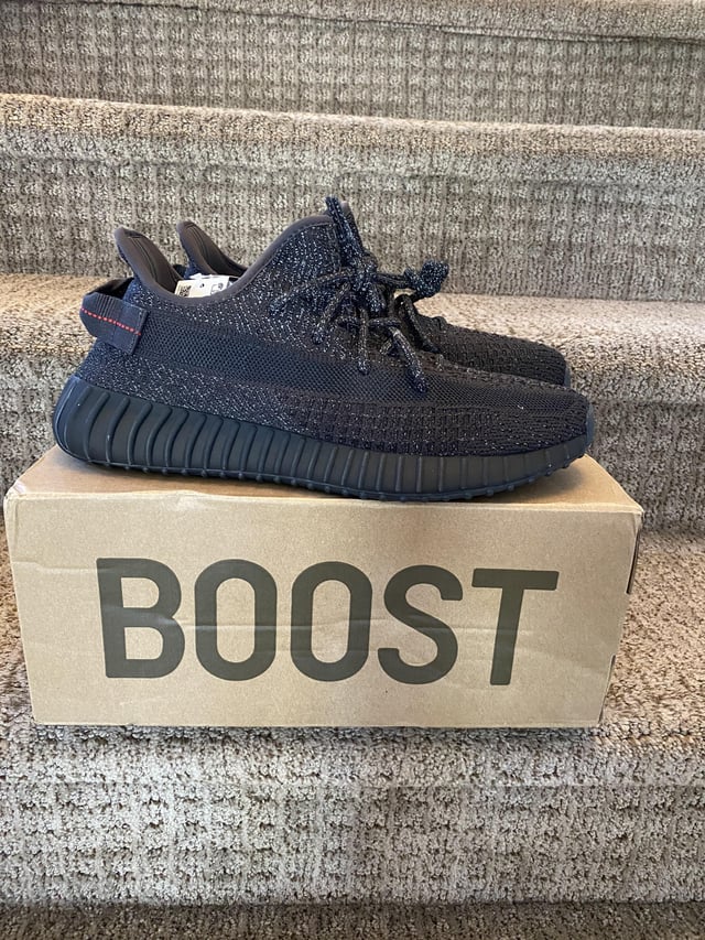 Adidas Yeezy 350 V2 Black Static