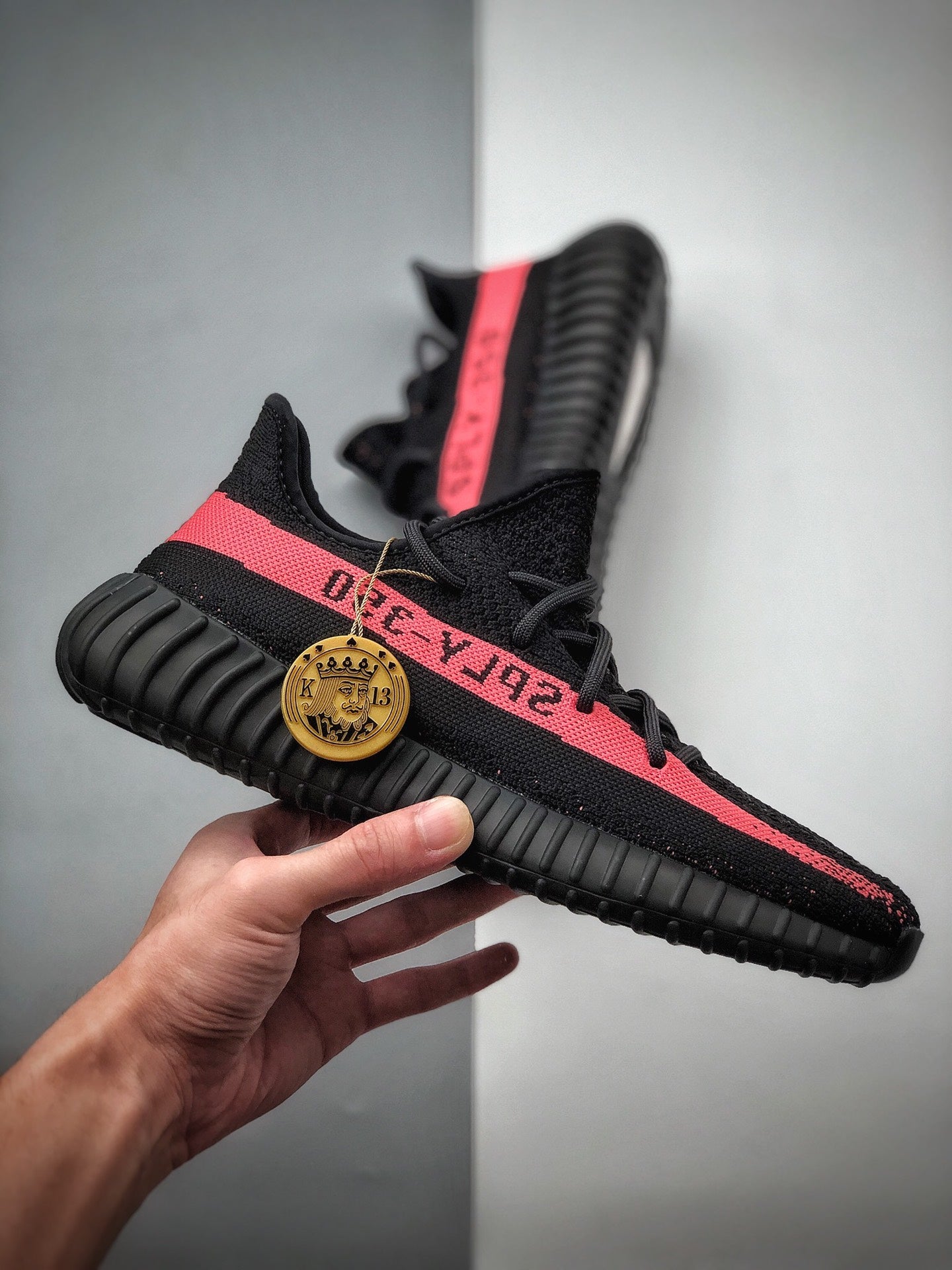 Adidas Yeezy 350 V2 Black & Pink