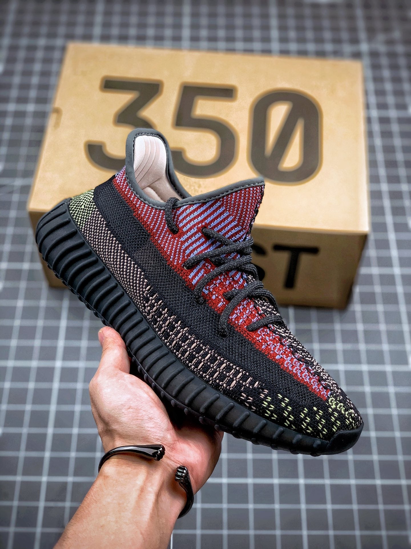 Adidas Yeezy 350 V2 Black & Red Angel