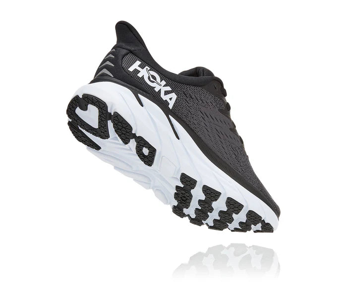 Hoka One Clifton 8 Black White