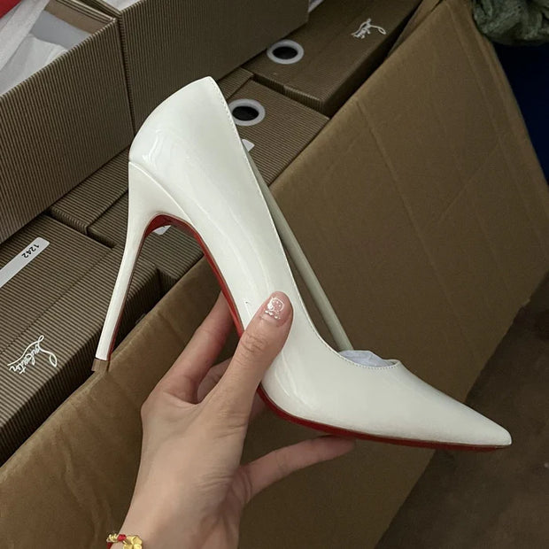 Christian Louboutin So Kate White Pump