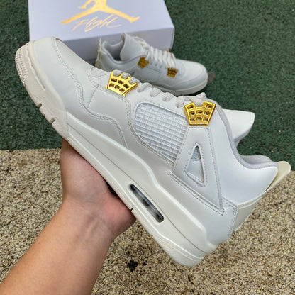 Nike Air Jordan 4 Retro Metallic Gold