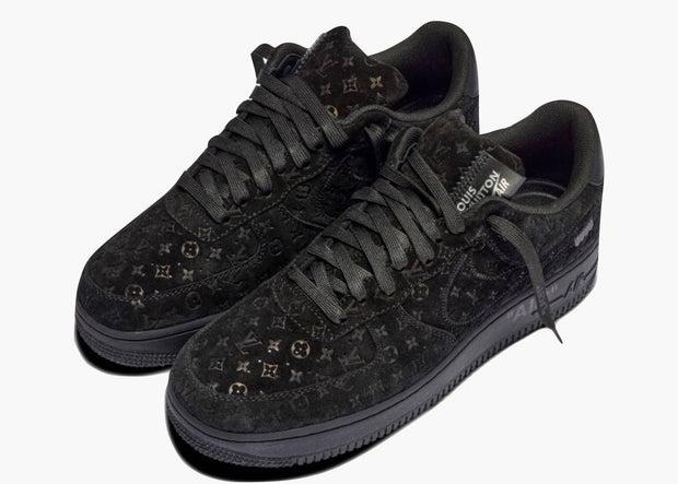 Louis Vuitton Louis Vuitton X Nike Air Force 1 Black