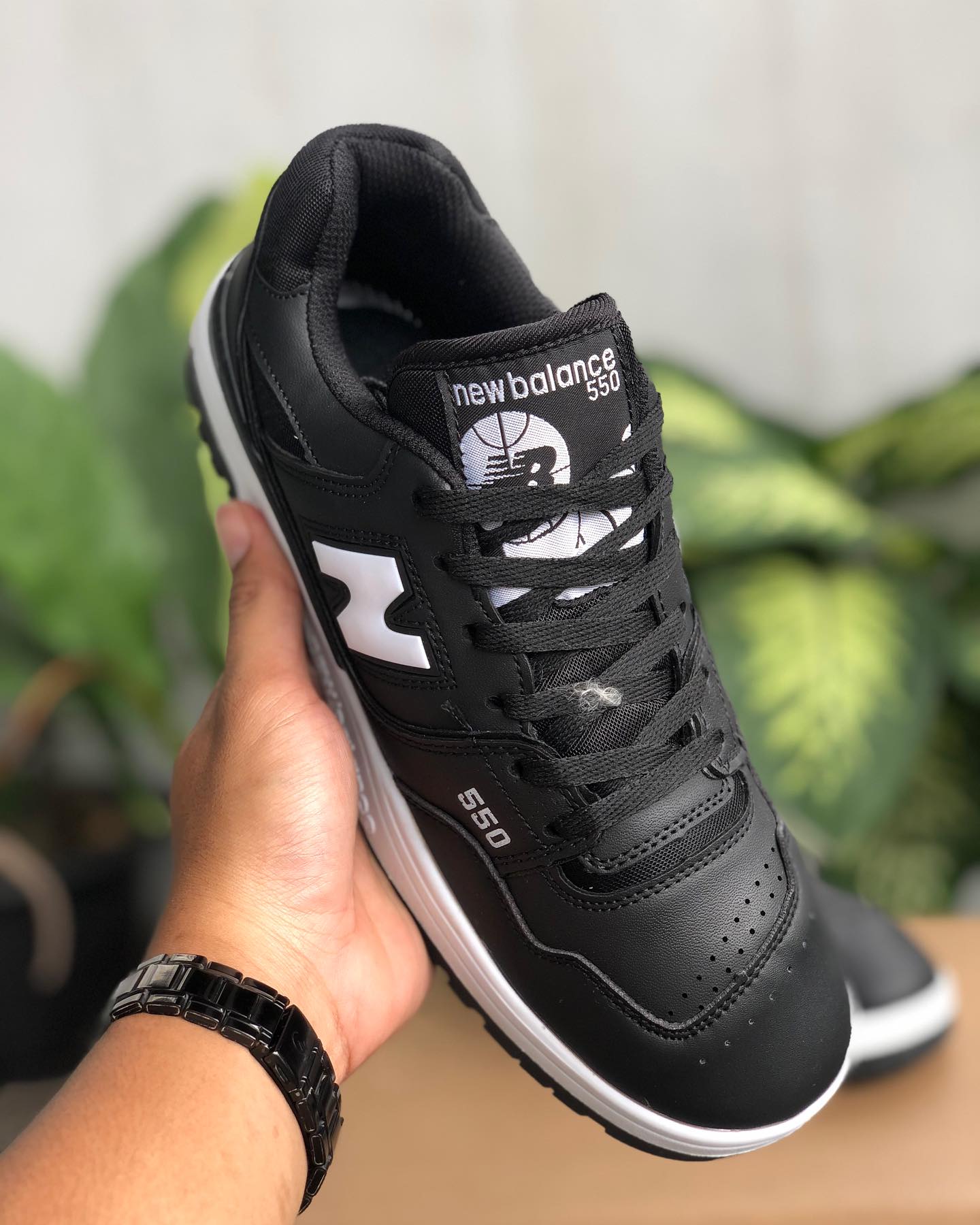 New Balance 550 Black White