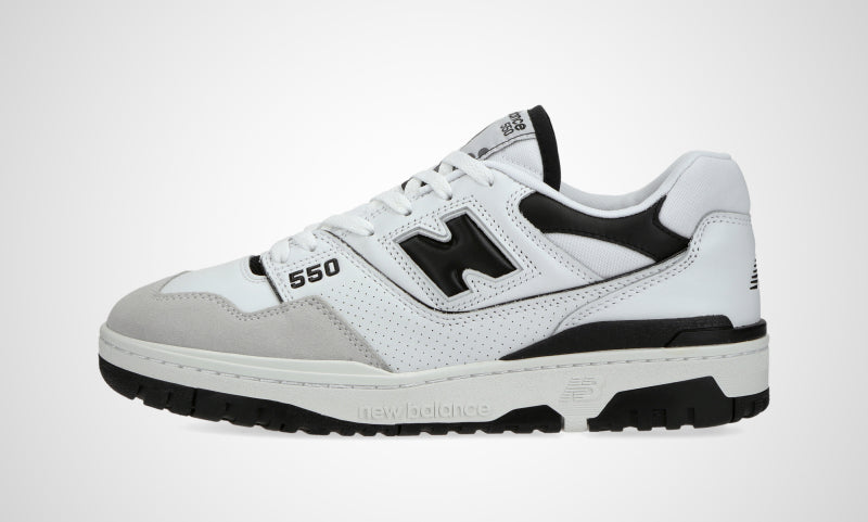 New Balance 550 Sea Salt Black