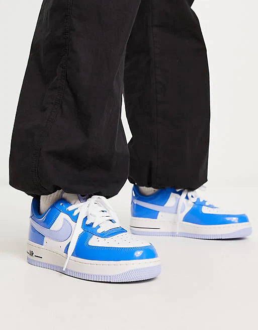 Nike Air Force 1 Low Blue Patent