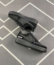 Nike Air Force 1' 07 LV8 Low Black Gold White