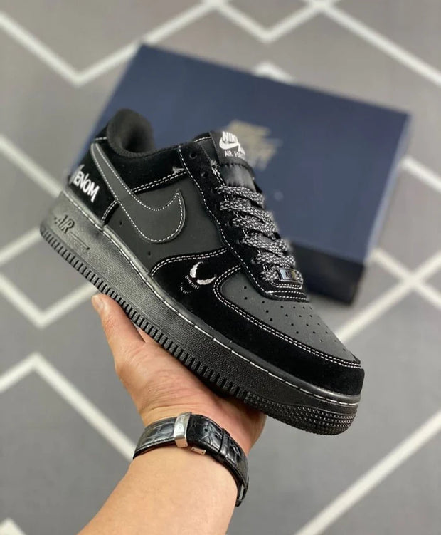 Nike Air Force 1' 07 LV8 Low Black Gold White