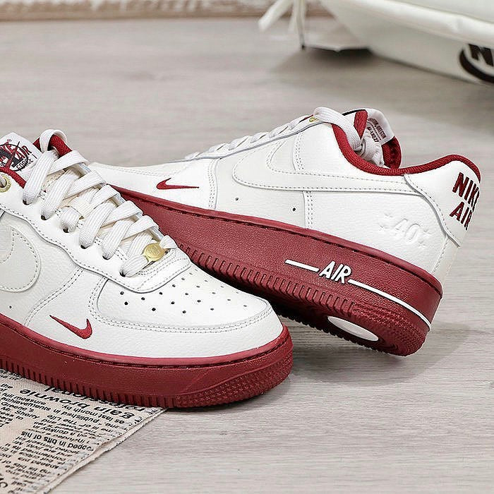 Nike Air Force 1 '07 SE 40th Anniversary Sail Team Red