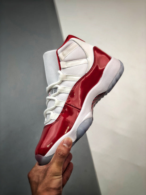Nike Air Jordan 11 Cherry White Varsity Red Black