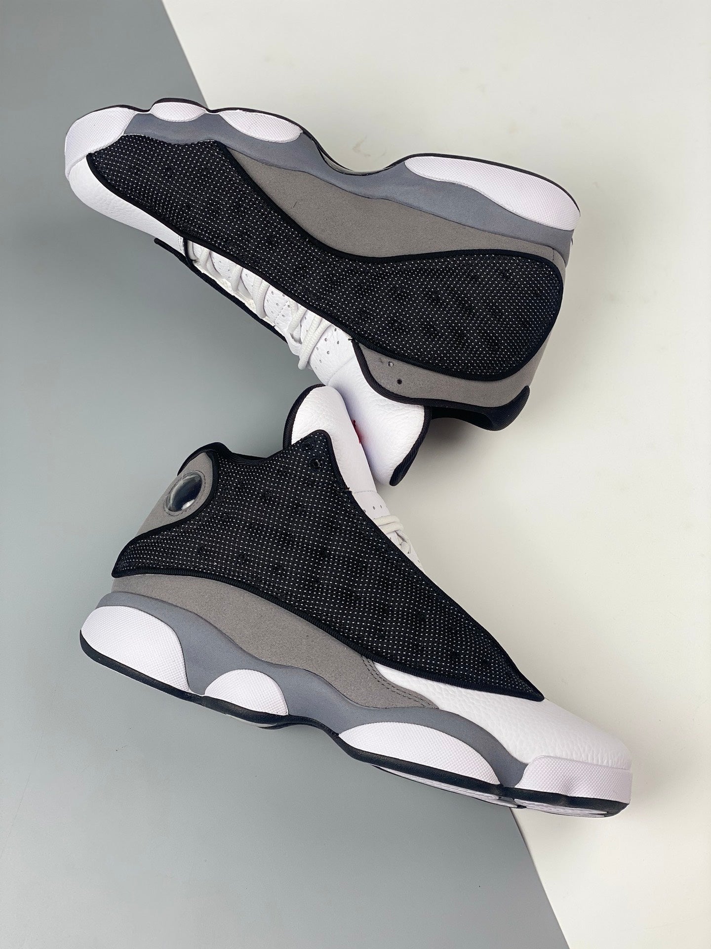 Nike Air Jordan 13 Black Flint Black University Red Flint Grey White