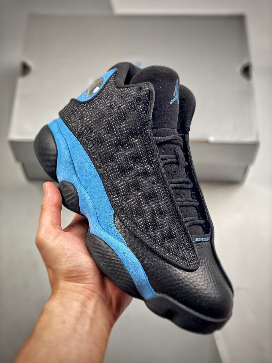 Nike Air Jordan 13 Black University Blue