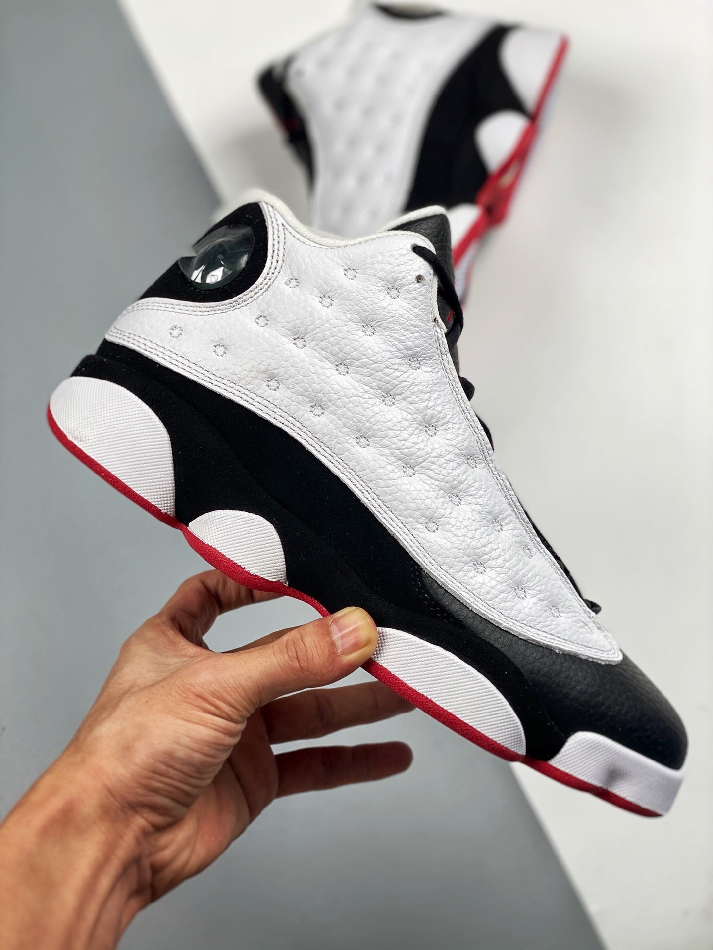 Nike Air Jordan 13 He Got Game White Black True Red