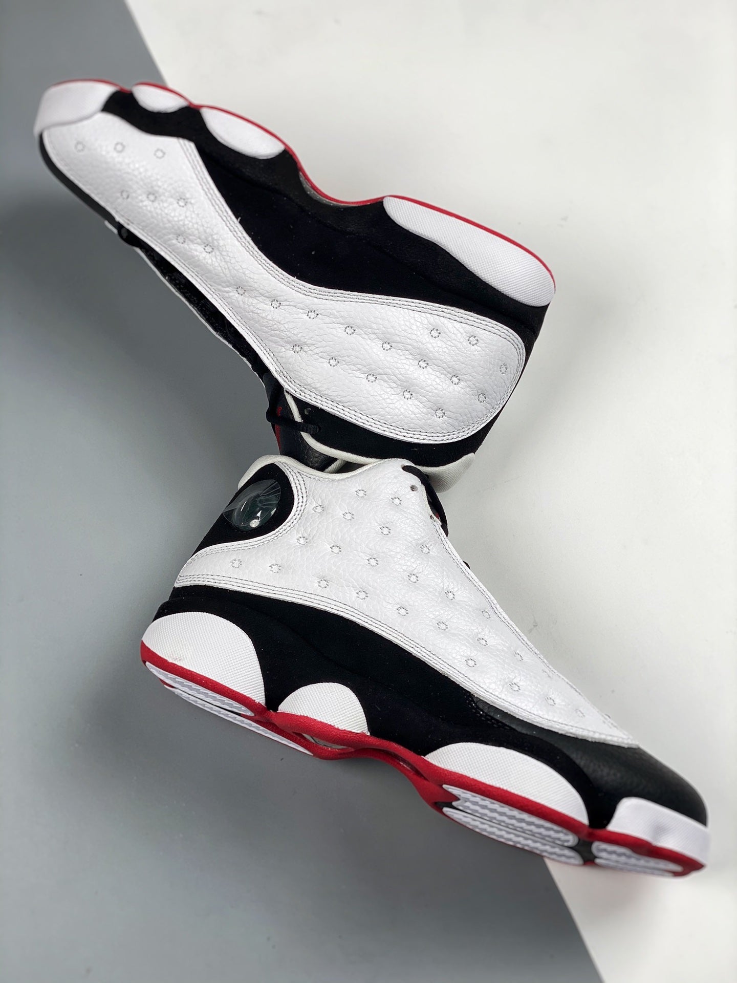 Nike Air Jordan 13 He Got Game White Black True Red