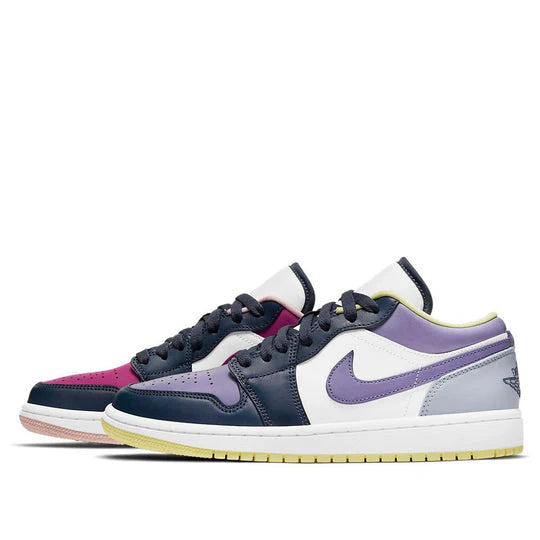 Nike Air Jordan 1 Low SE Mismatched - Purple Magenta