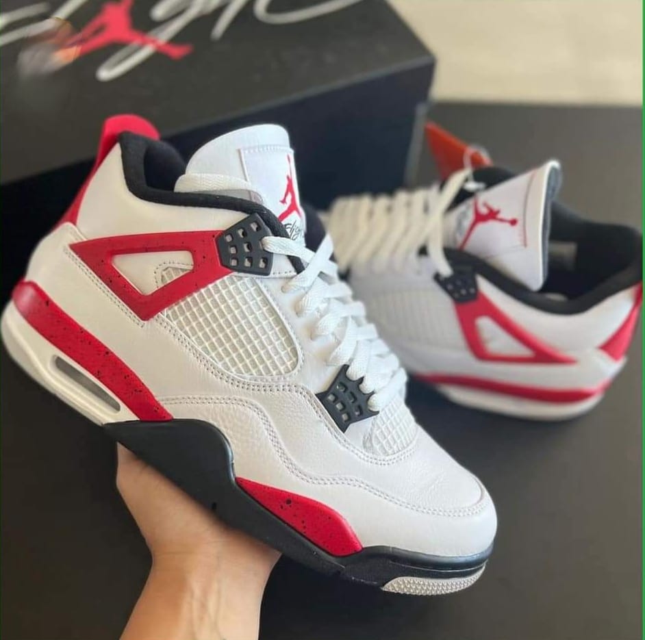 Nike Air Jordan 4 Retro Red Cement