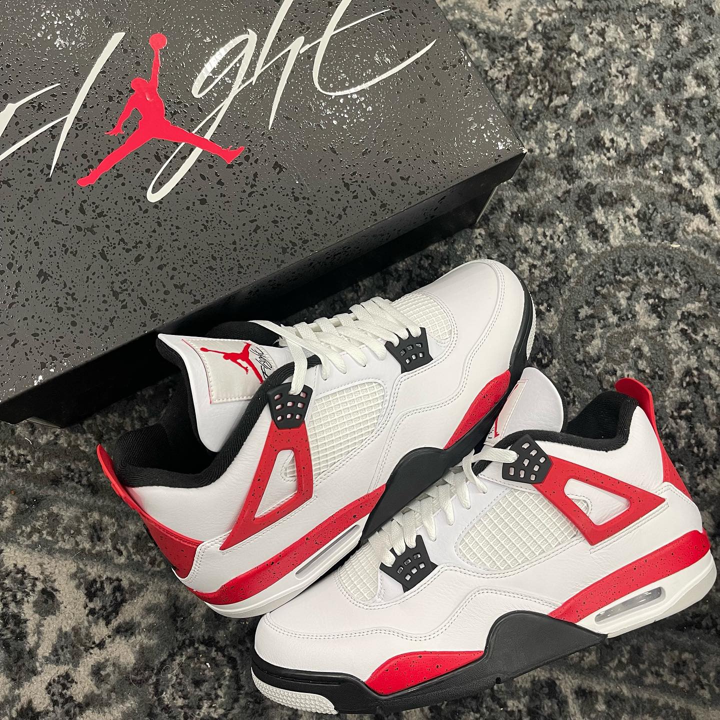 Nike Air Jordan 4 Retro Red Cement