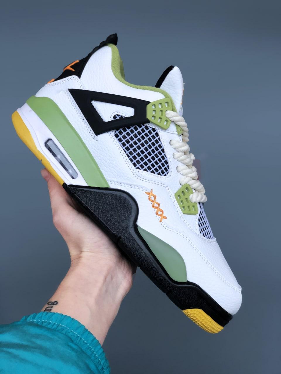 Nike Air Jordan 4 Retro White Green