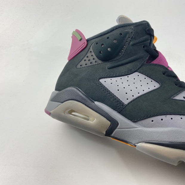 Nike Air Jordan 6 Black Light Graphite Dark Grey Bordeaux