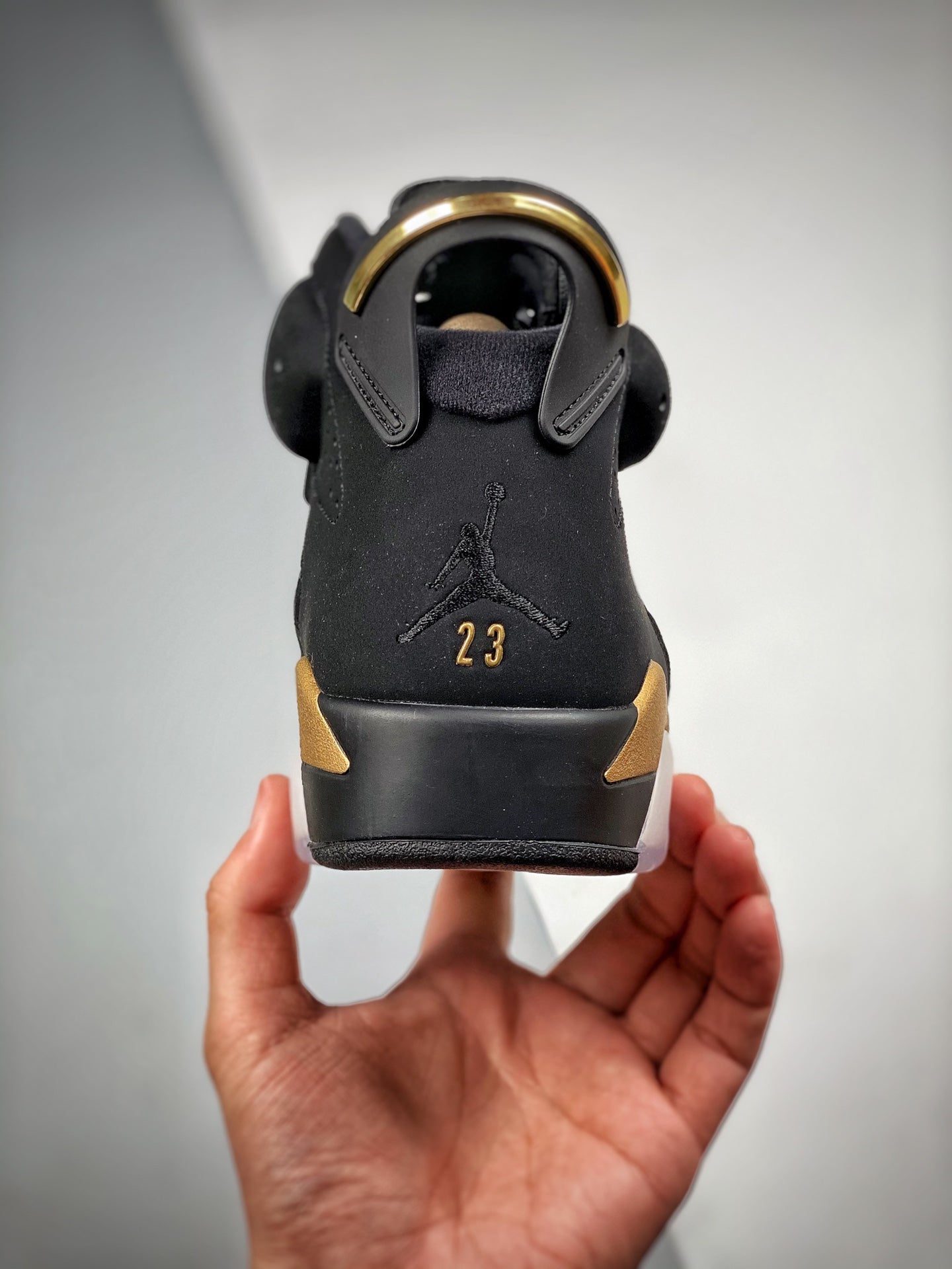 Nike Air Jordan 6 DMP Black Metallic Gold