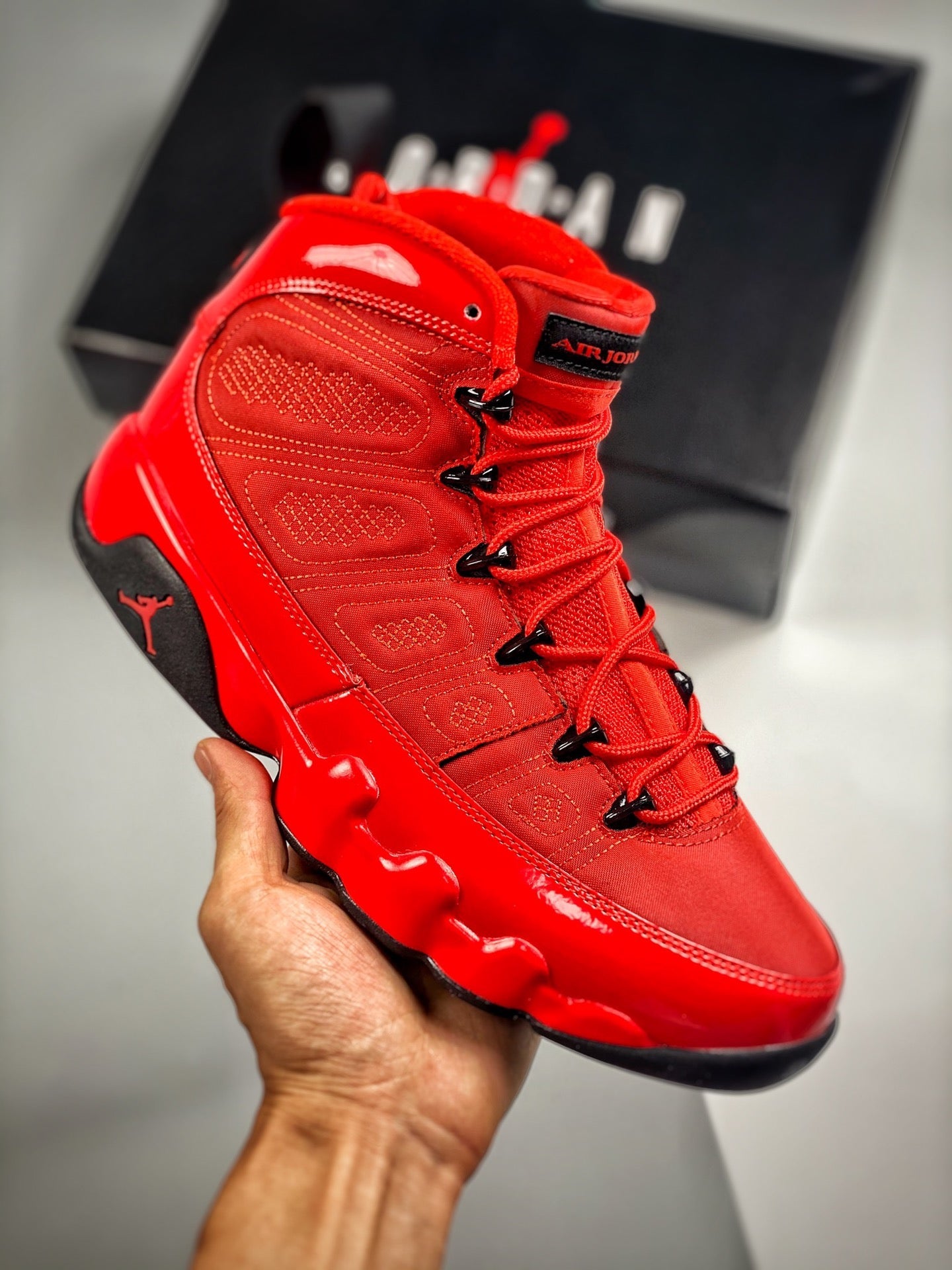 Nike Air Jordan 9 Chile Red Black