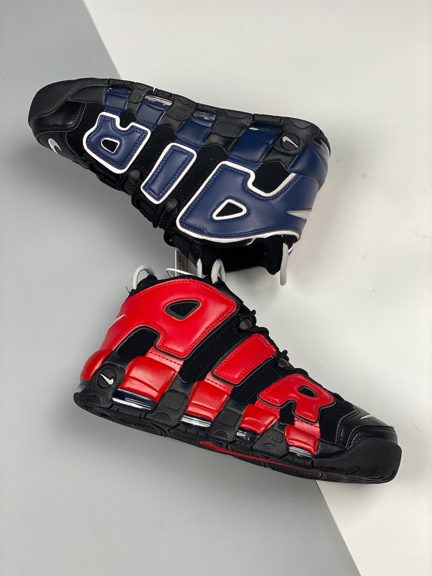 Nike Air More Uptempo Alternates Navy And Red AIR