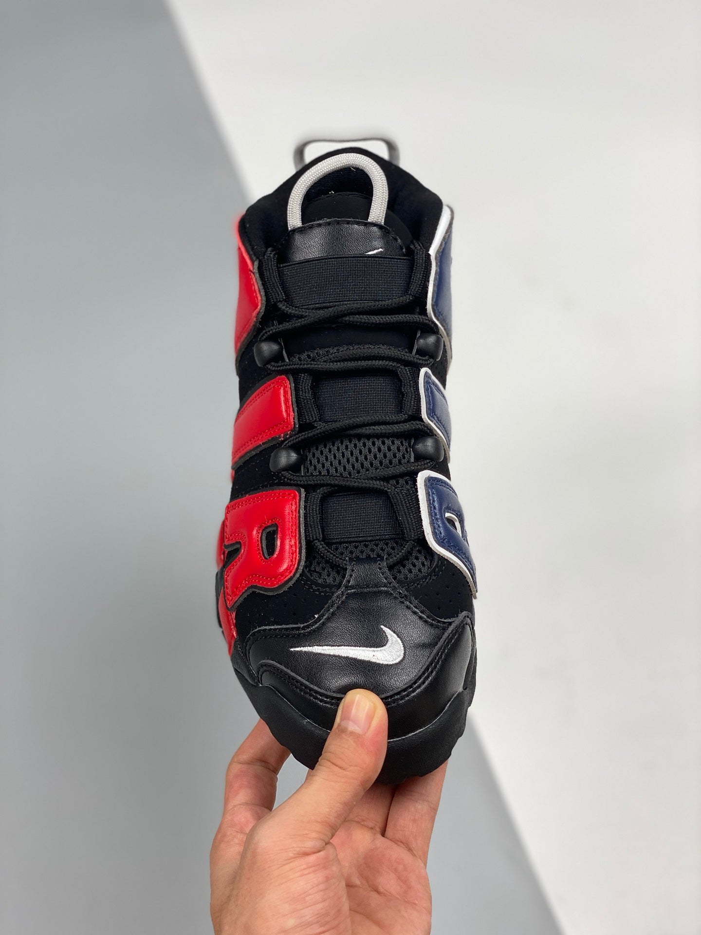 Nike Air More Uptempo Alternates Navy And Red AIR