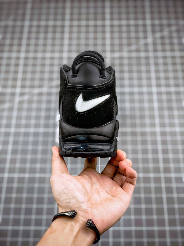 Nike Air More Uptempo Tri-Color Black Cool Grey White