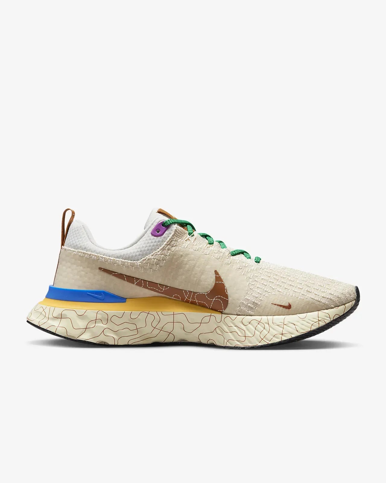 Nike React Infinity Run Flyknit 3 Premium Moving Company Phantom Oatmeal Citron