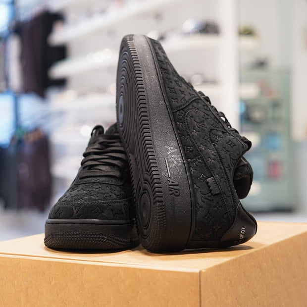 Louis Vuitton Louis Vuitton X Nike Air Force 1 Black