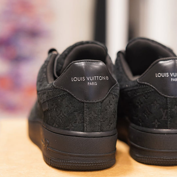 Louis Vuitton Louis Vuitton X Nike Air Force 1 Black