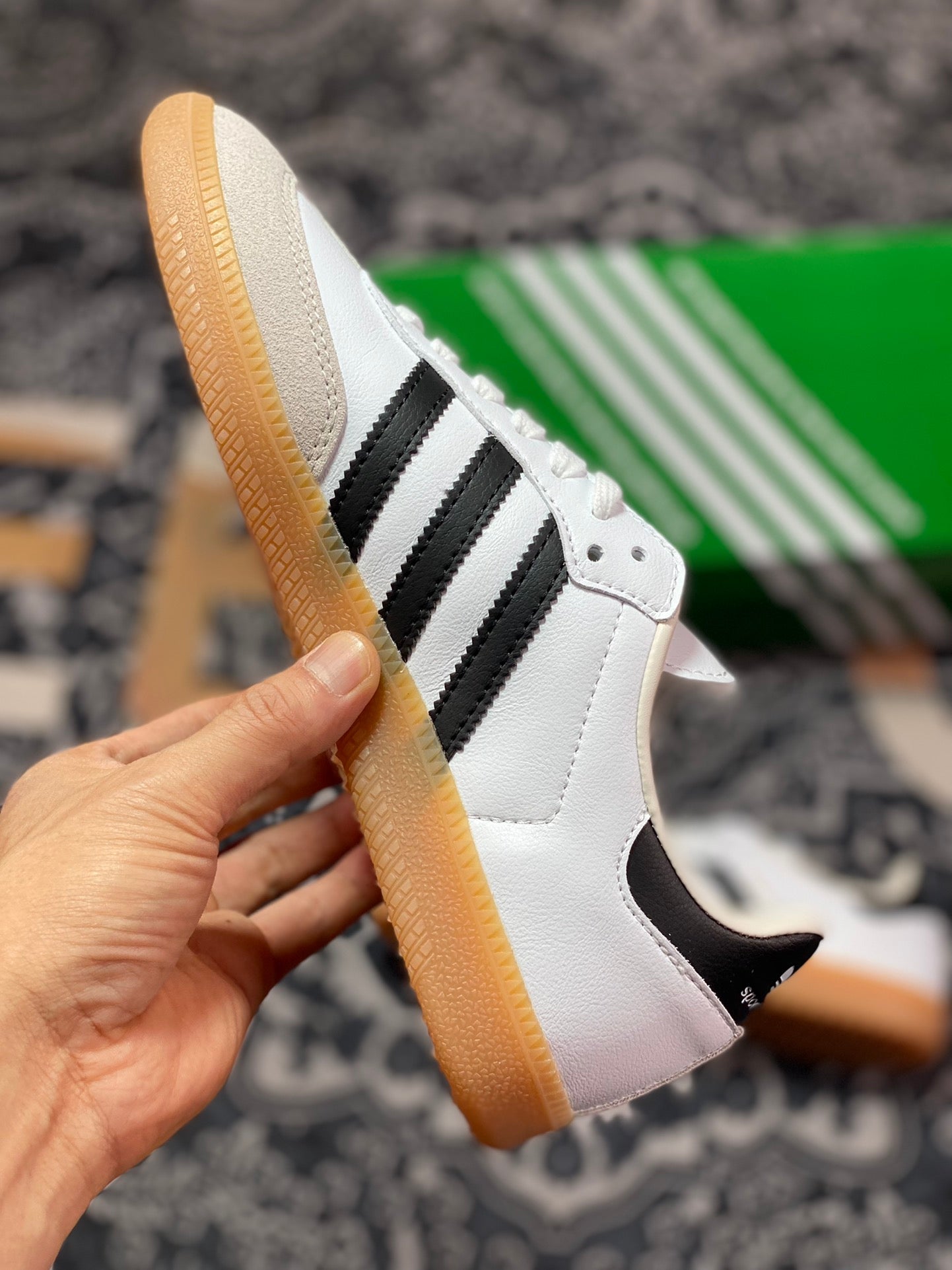 Sporty & Rich x Adidas Samba OG White Legend Ink