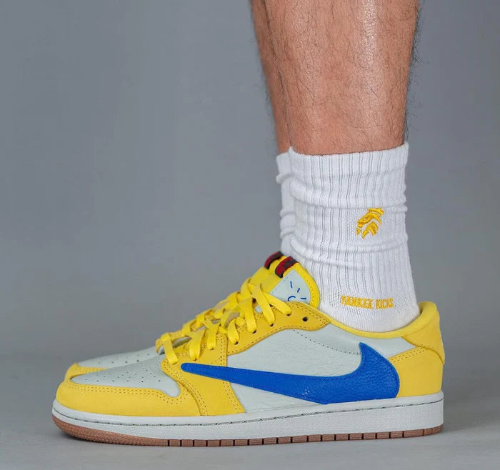 Travis Scott x Air Jordan 1 Low OG Canary