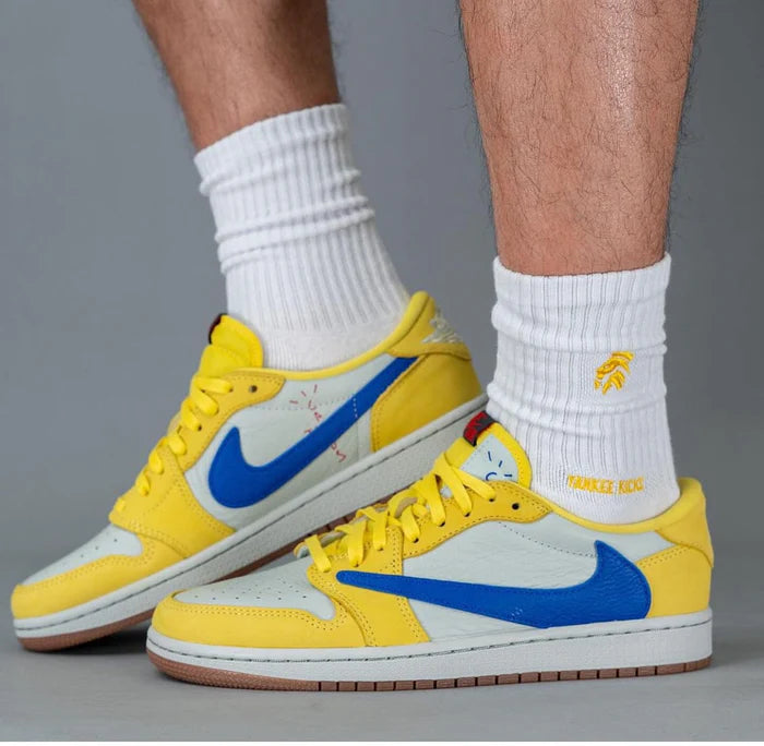 Travis Scott x Air Jordan 1 Low OG Canary