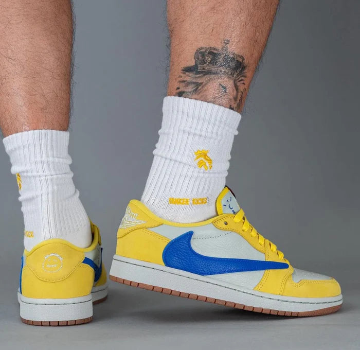 Travis Scott x Air Jordan 1 Low OG Canary